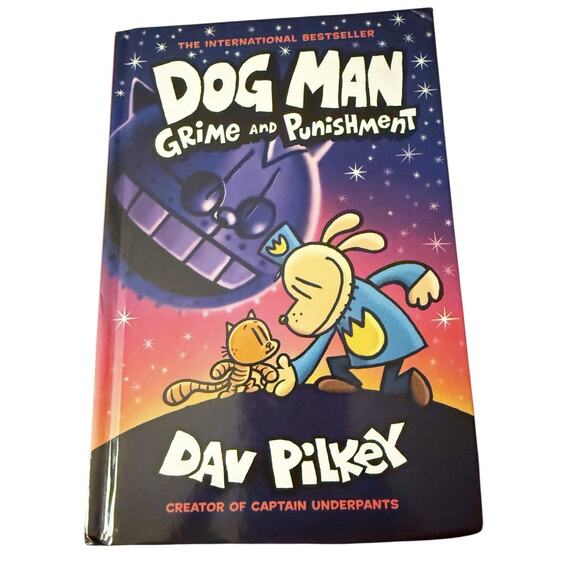 Dog Man: Grime and Punishment First Edition Target Exclusive Edition Dav Pilkey - Picture 1 of 8